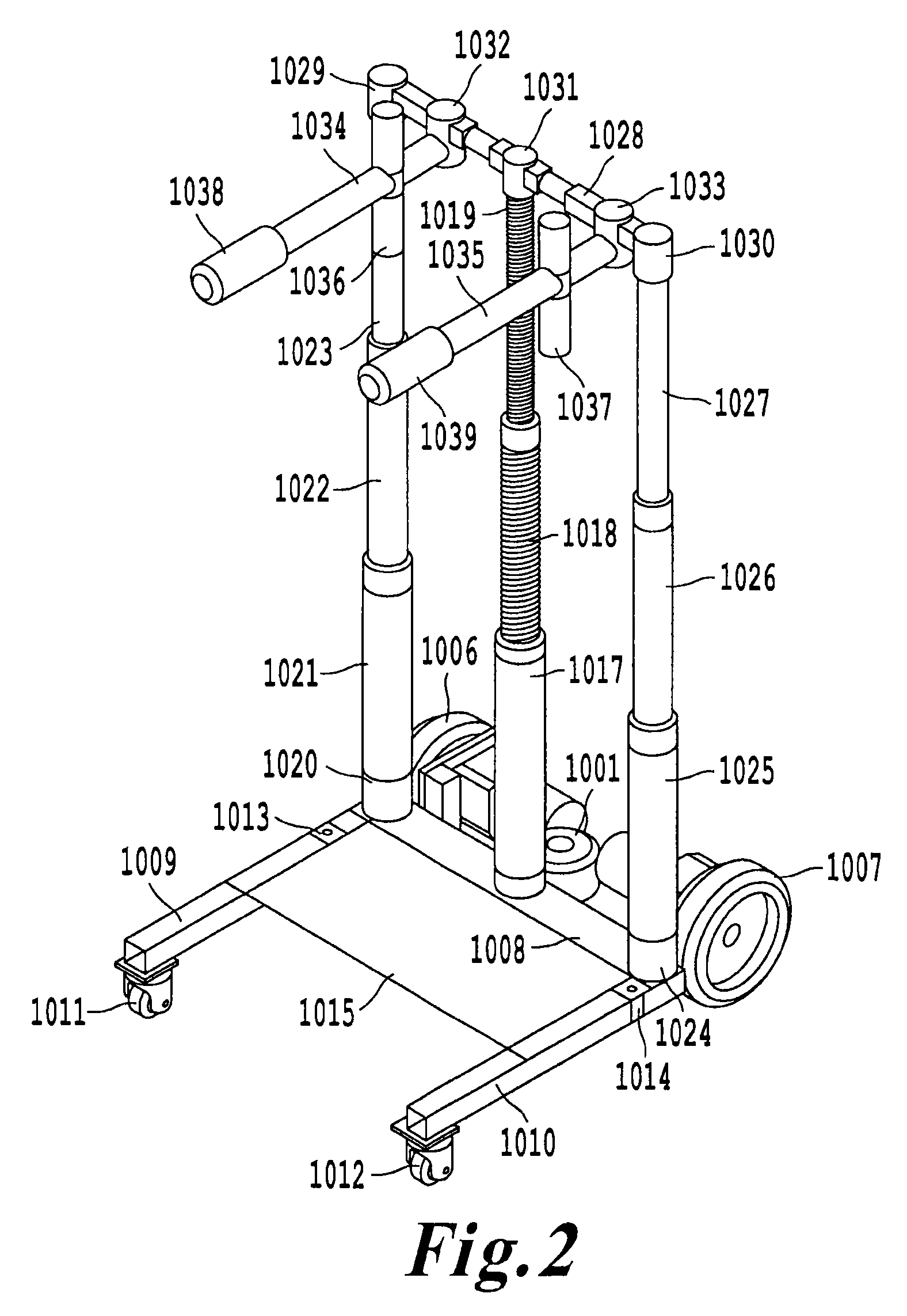 Method of operation of a portable multifunctional mobility aid apparatus