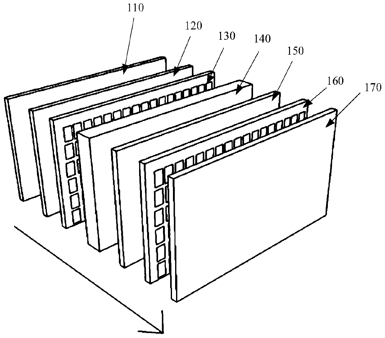 Backlight partition control method and device