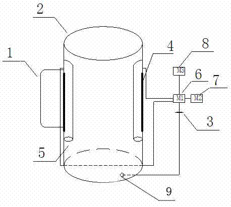 Flow measuring device and method for non-full-flow pipe outlet