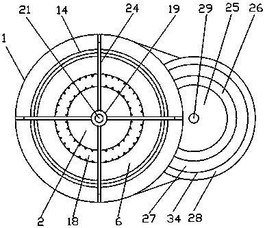 Raw material processing device for composite boards