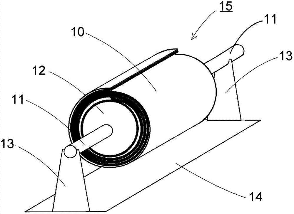 Glass roll and method for manufacturing same