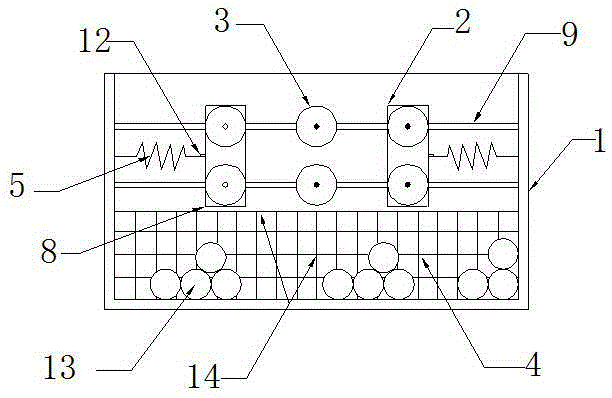 Combined multi-phase vibration-reduction device
