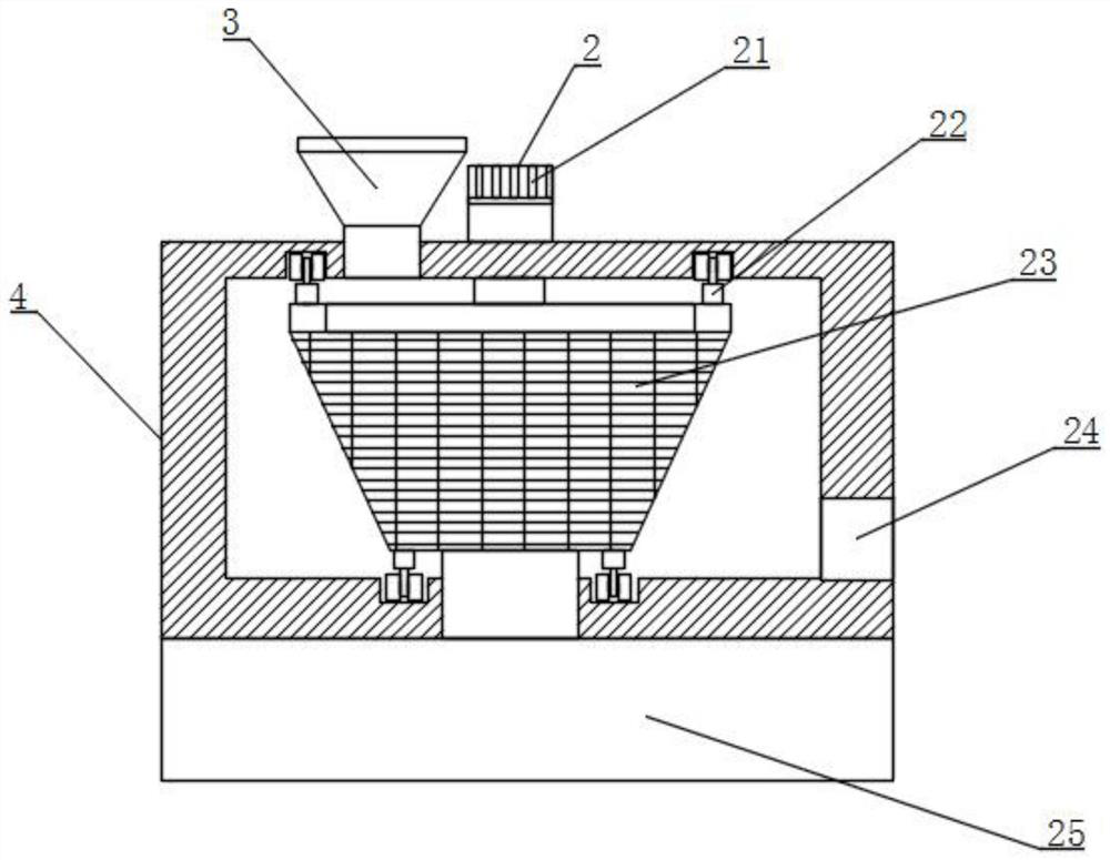 Numerical control machine tool cooling liquid filtering device