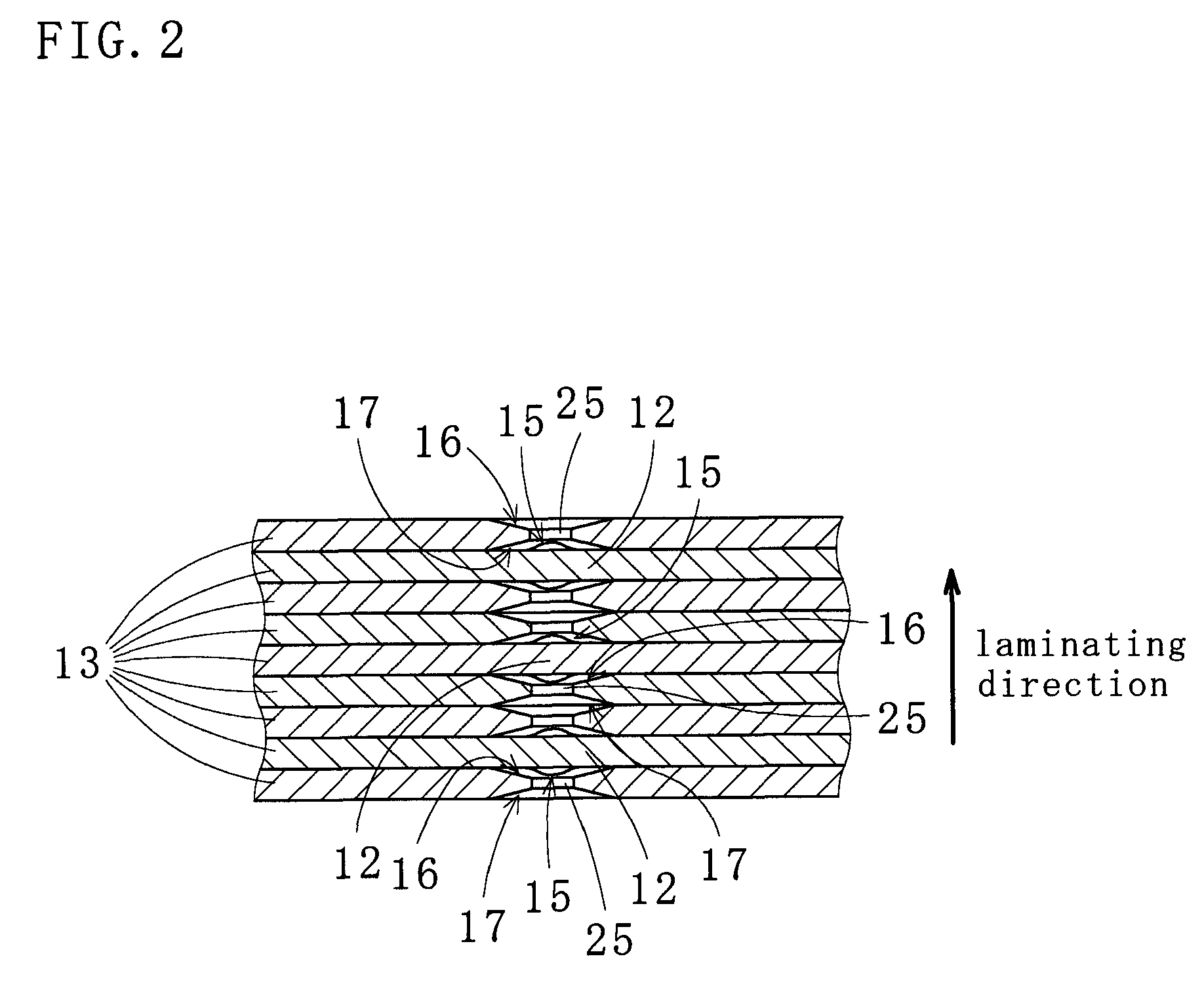 Laminated core and method for manufacturing the same