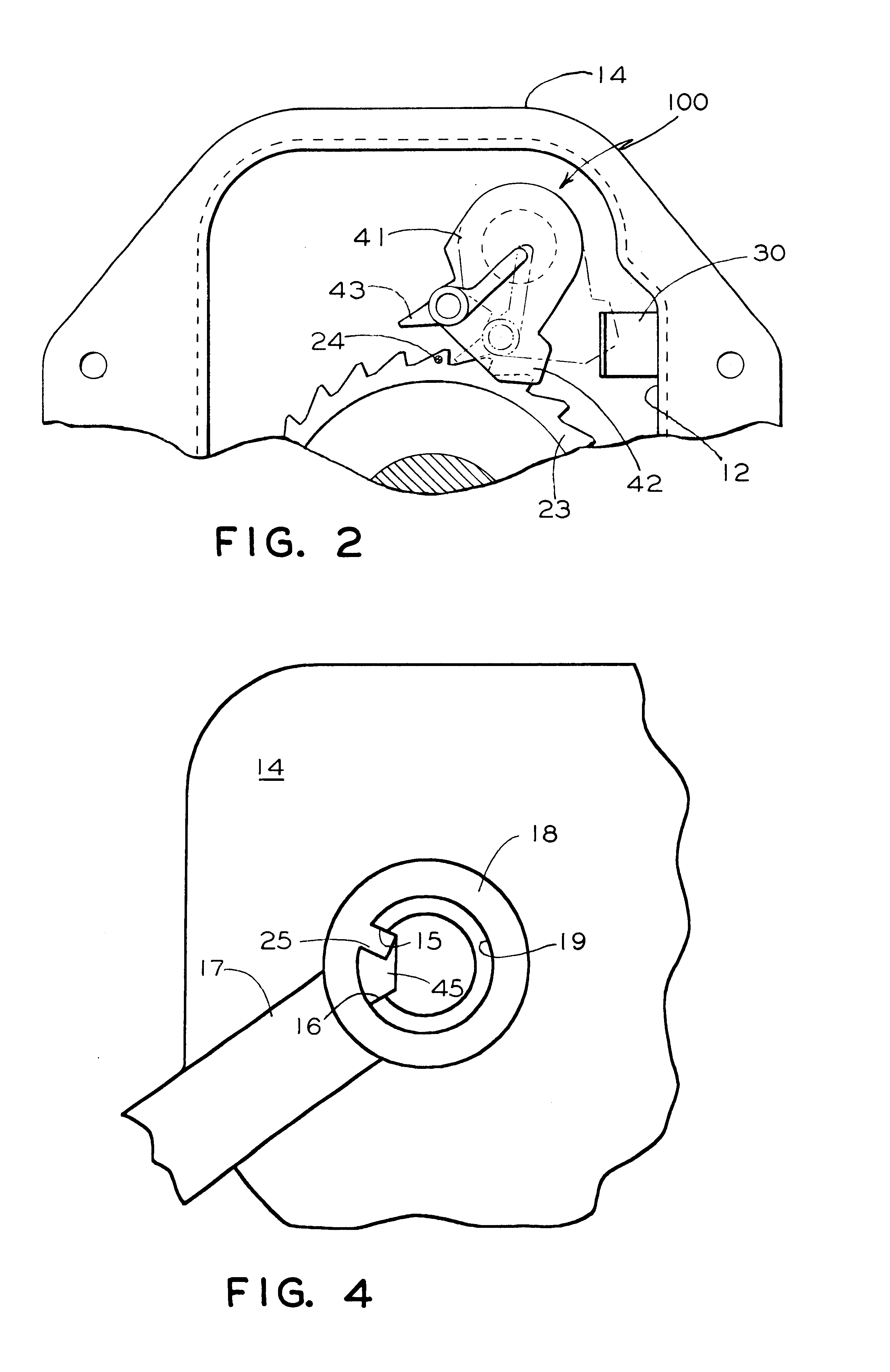 Apparatus for a quick release mechanism in a railcar hand brake