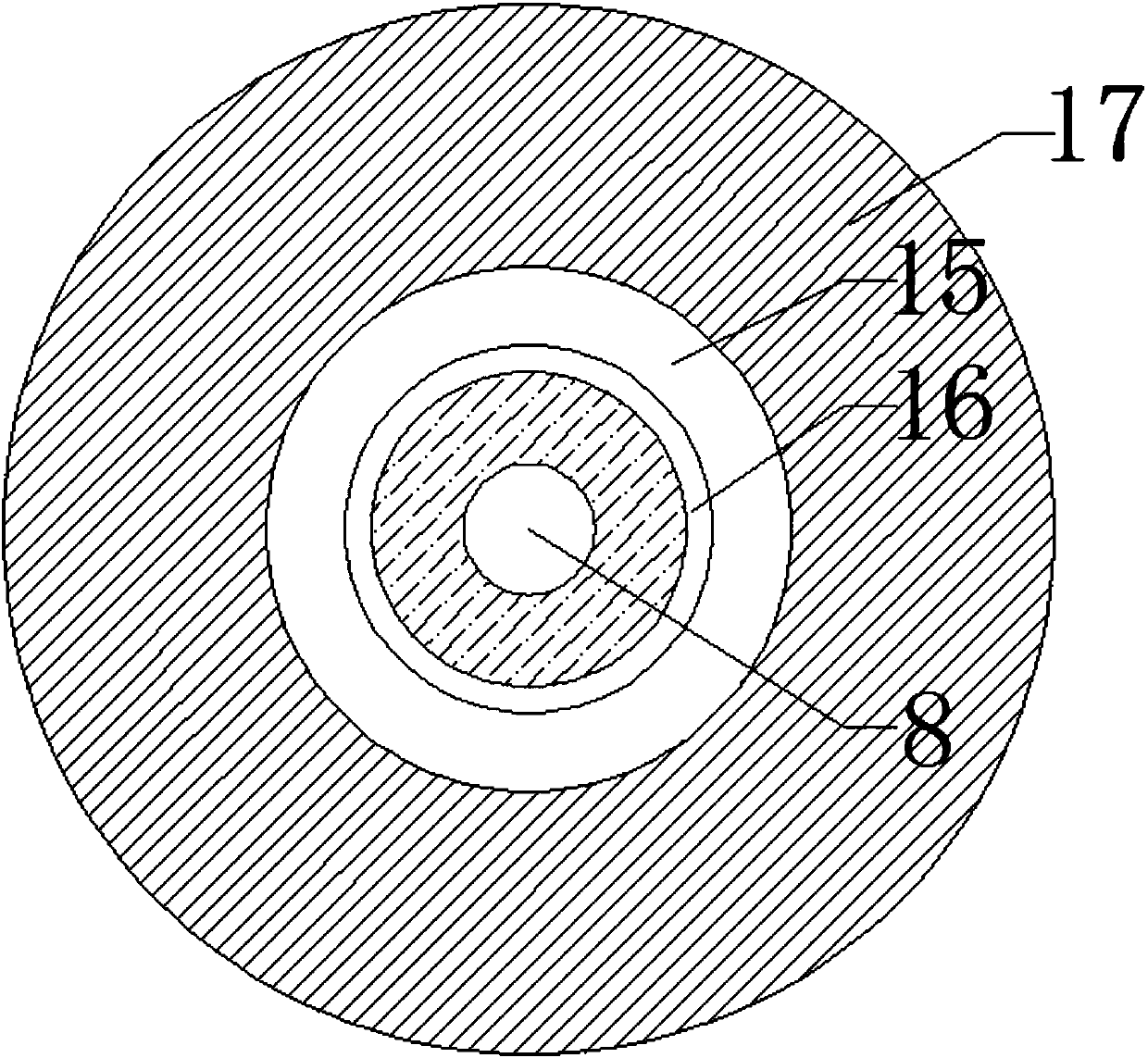 Bearing sealing device