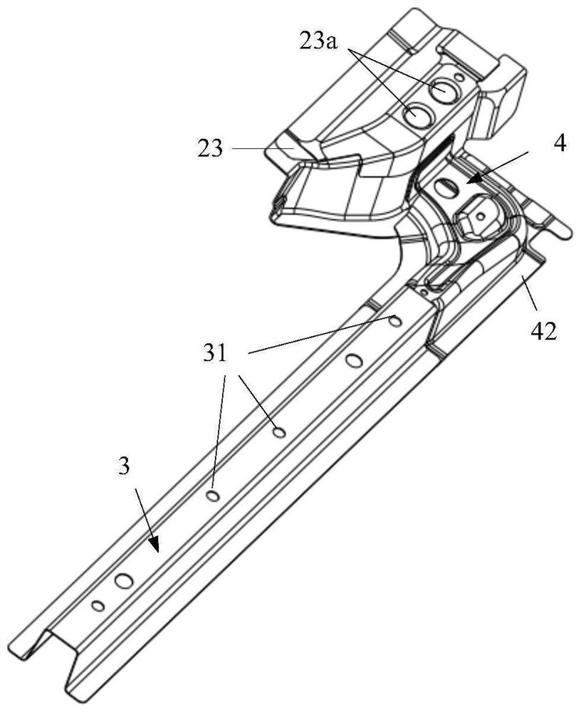 Vehicle body floor assembly and vehicle