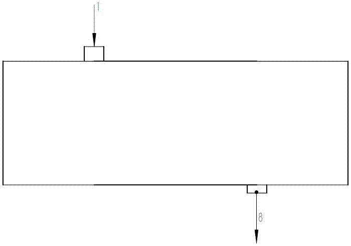 Small-size double vortex-shaped line type electrochemical wastewater heavy metal detection and treatment device