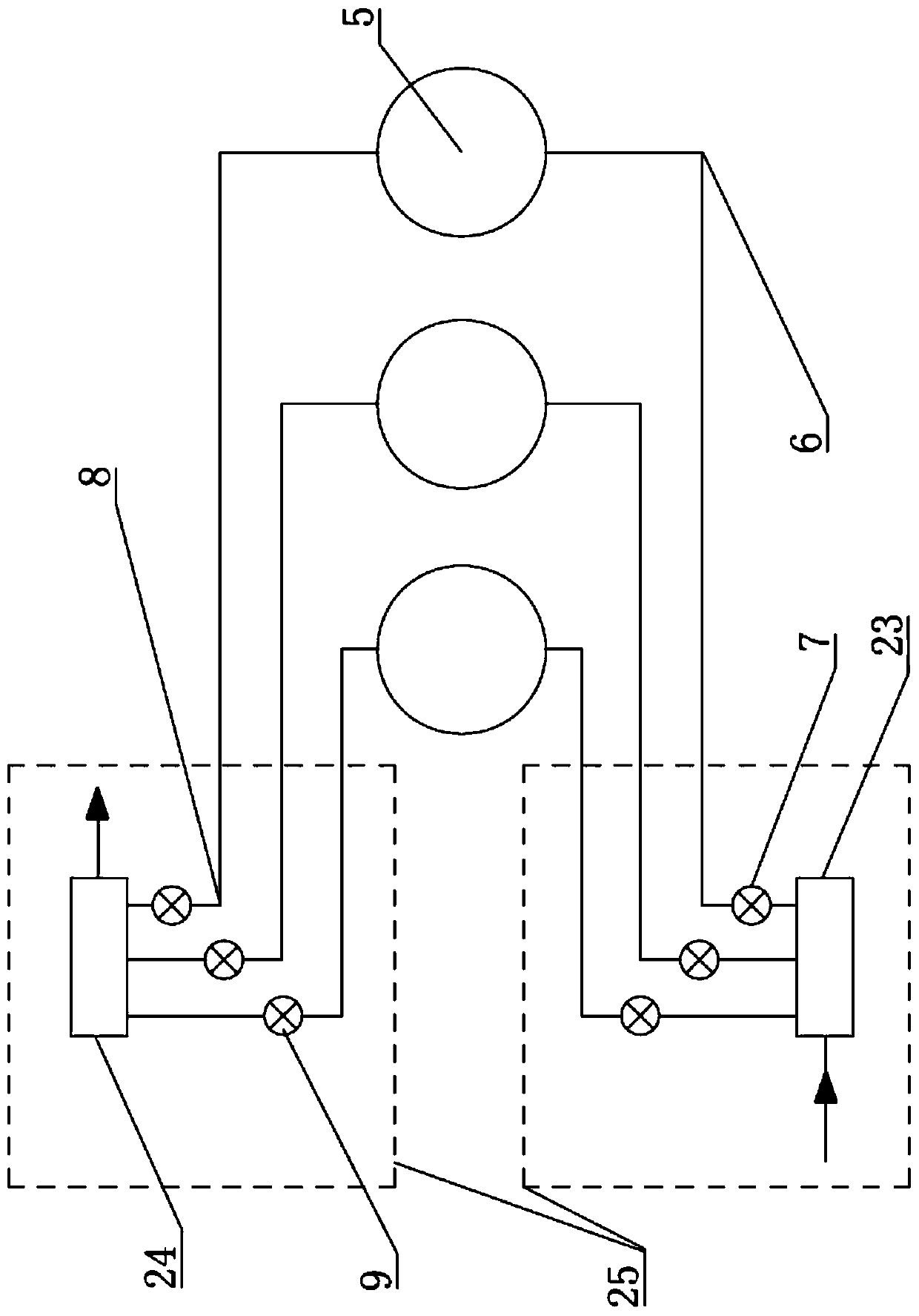 Intelligent control device for concrete product high-pressure autoclave