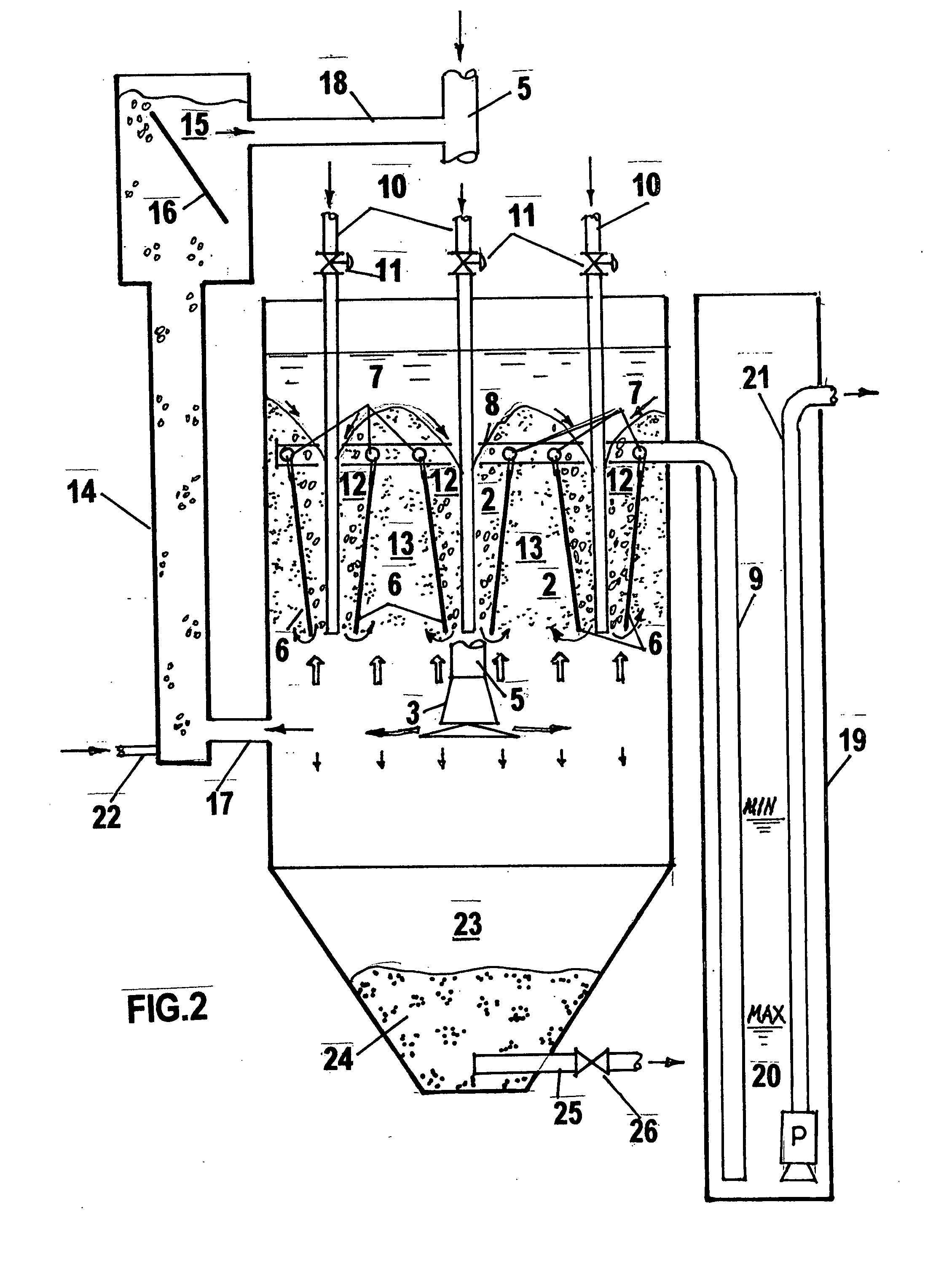 Method for water filtration