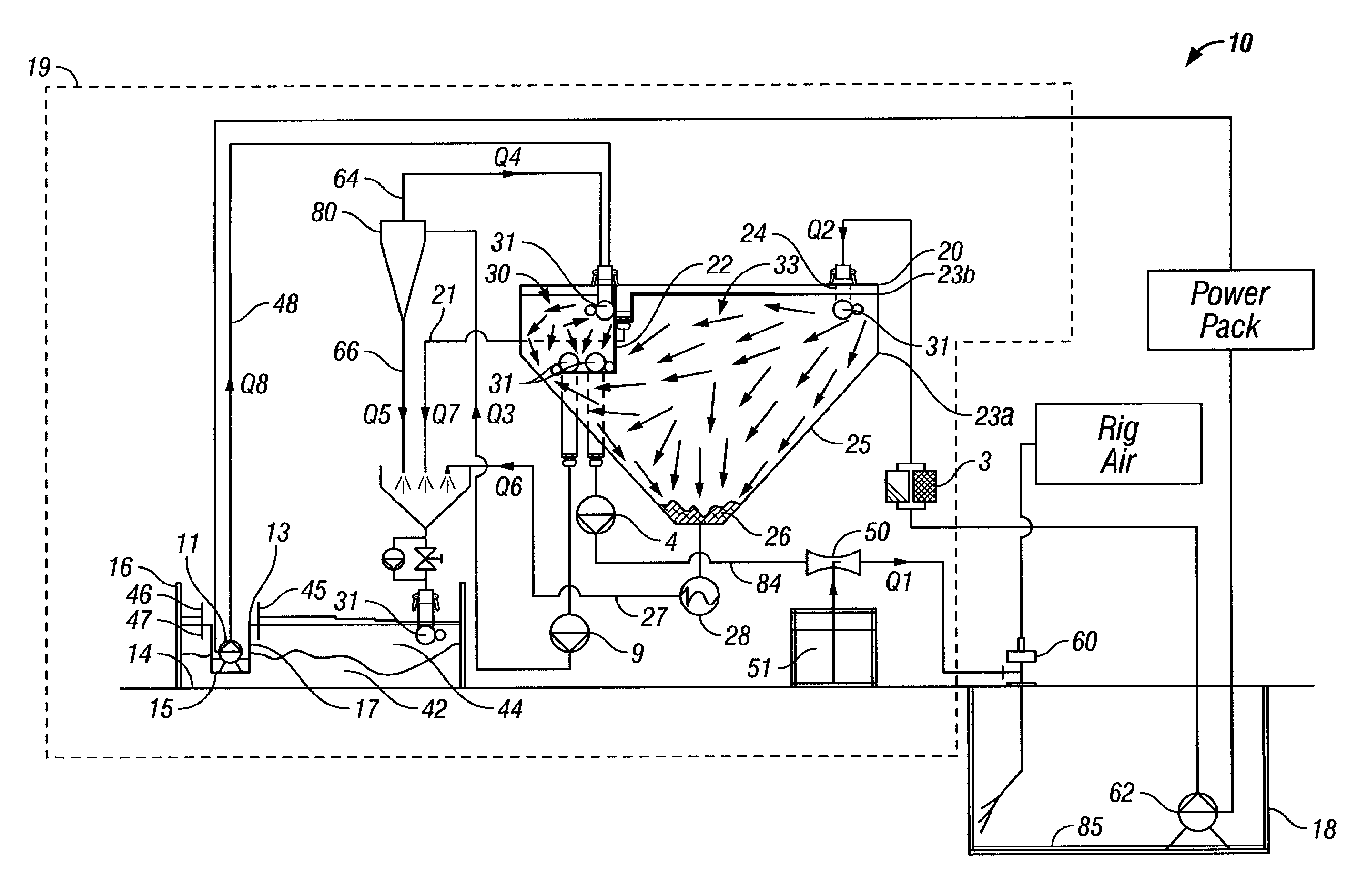 Automatic tank cleaning system