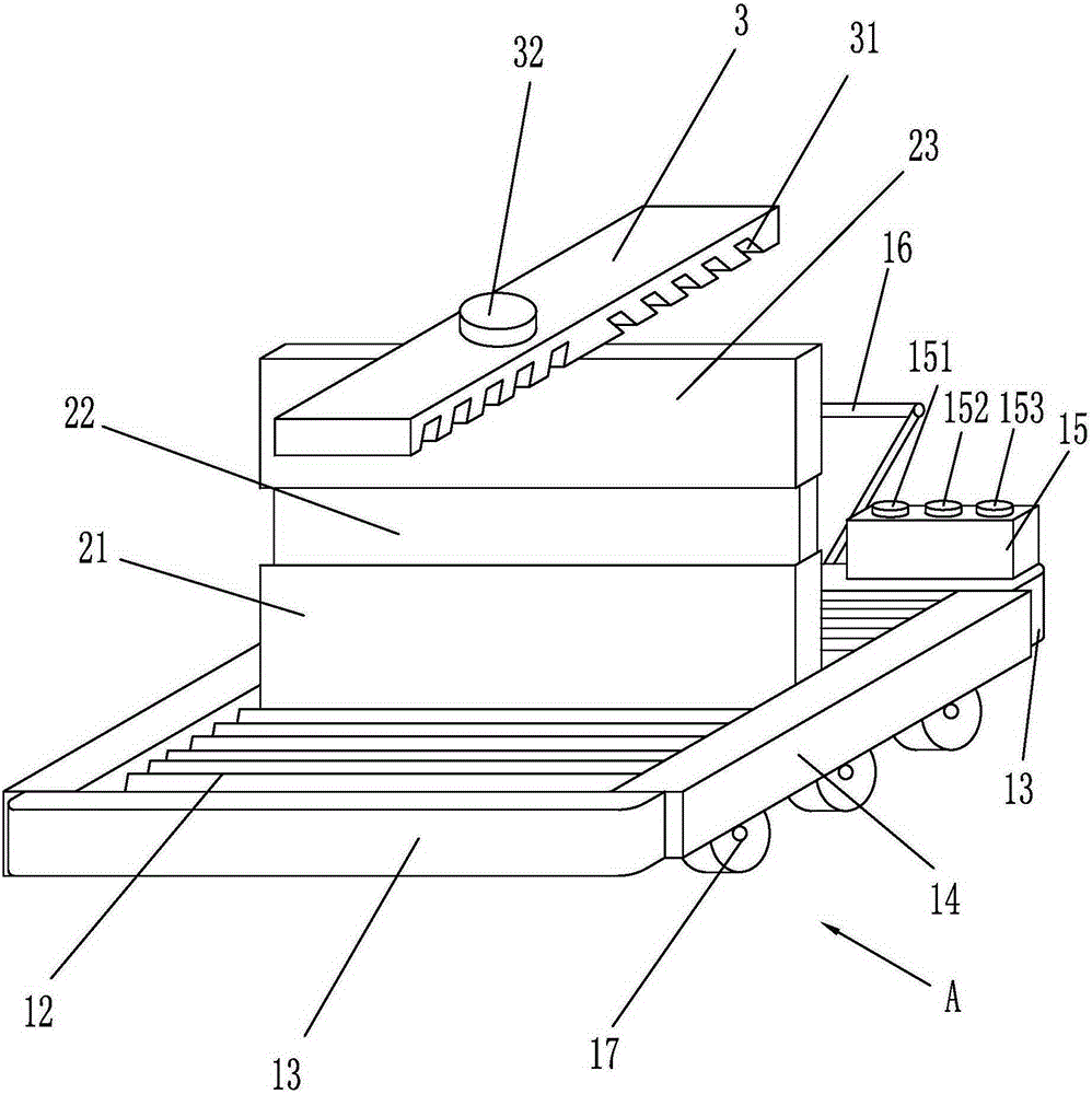 Conveying device used for sheet glass production