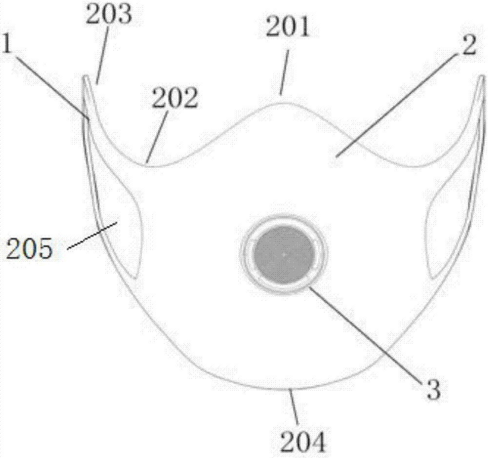 Manufacturing method of novel haze-prevention mask