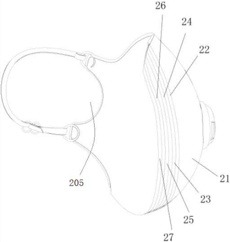 Manufacturing method of novel haze-prevention mask