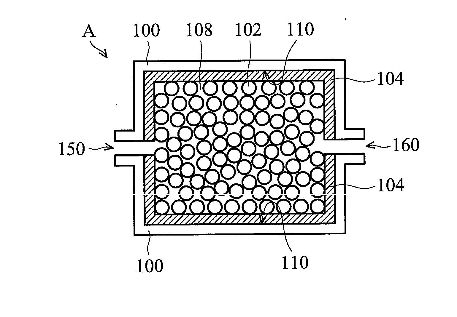 Magnetocaloric module for magnetic refrigeration apparatus