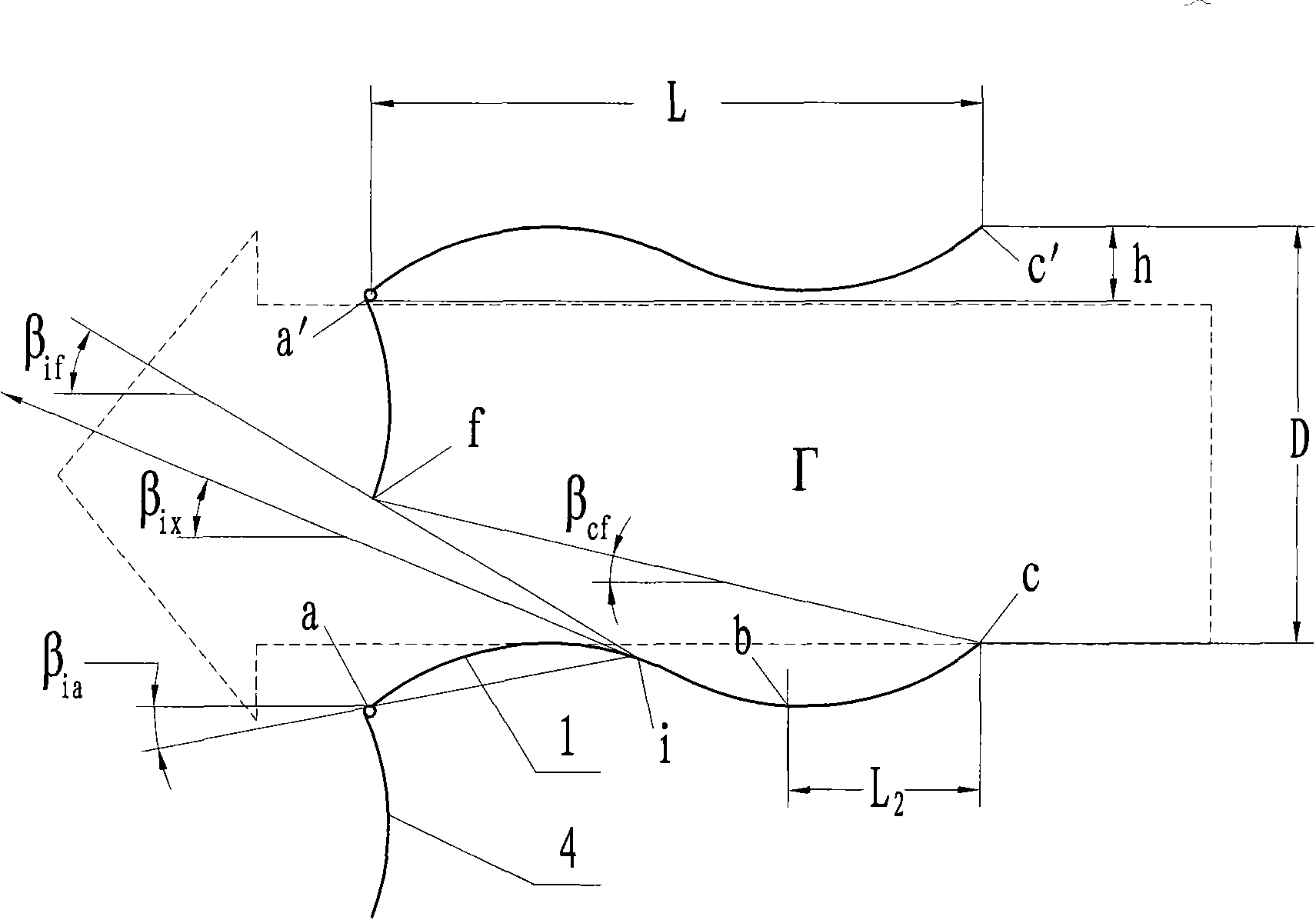 Multi-piece combined lifting type louver blade