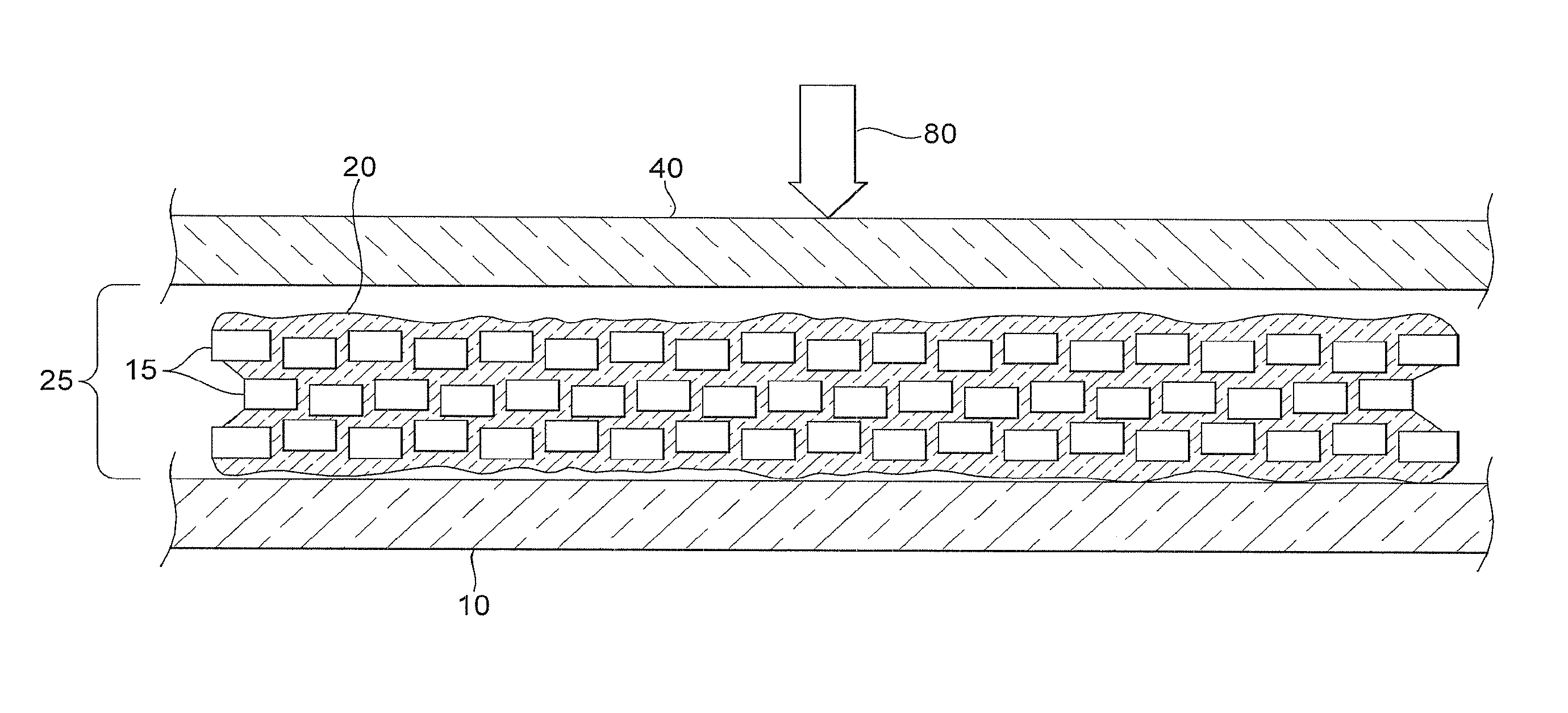 Hermetically sealed electronic device using coated glass flakes