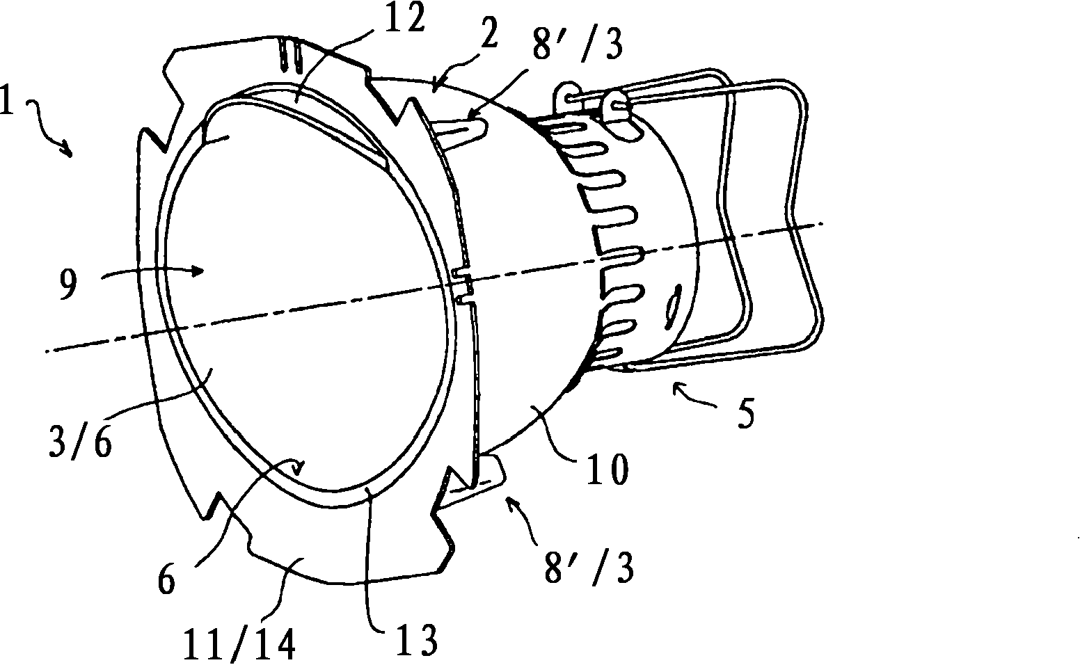 Reflector for illumination device of motor vehicle and manufacturing method