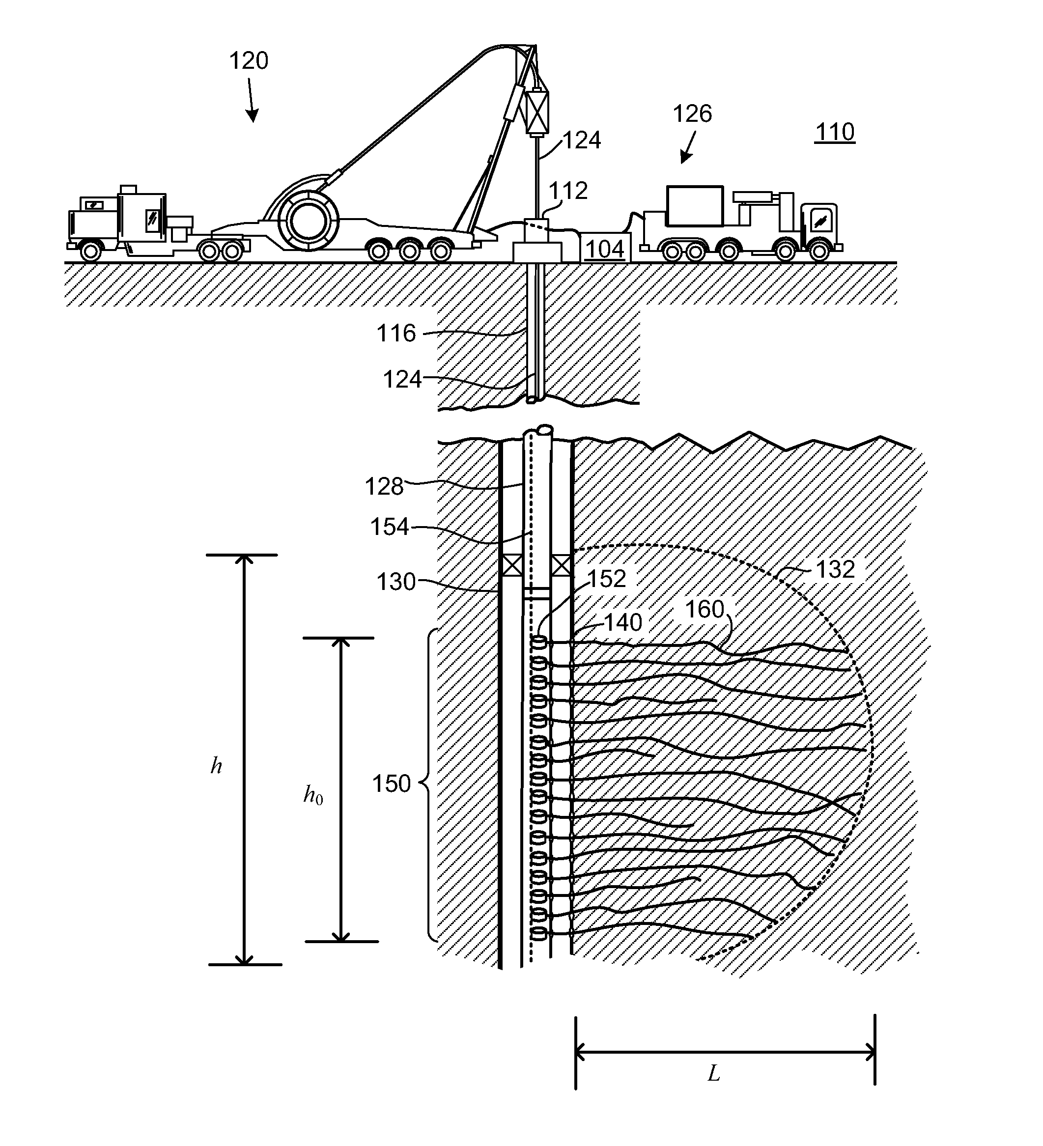 Continuous fibers for use in hydraulic fracturing applications