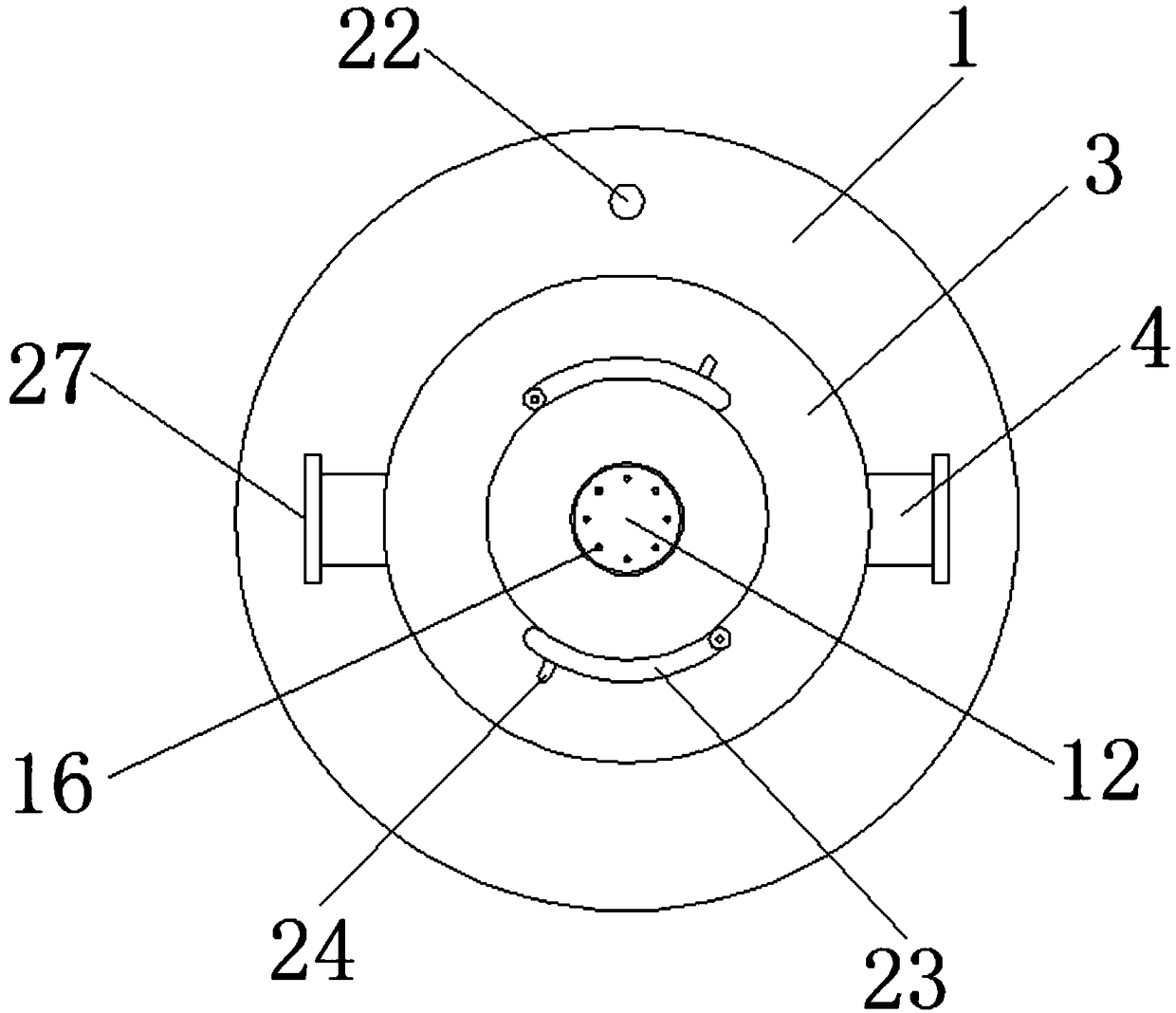 Crop irrigating device for agriculture