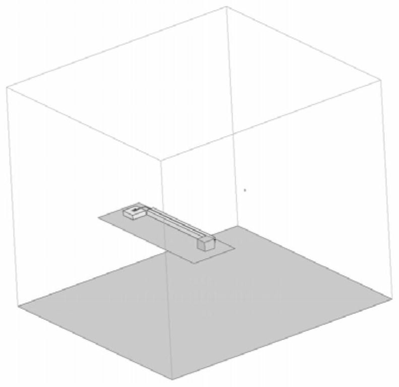 Simulation method and device for predicting electromagnetic radiation