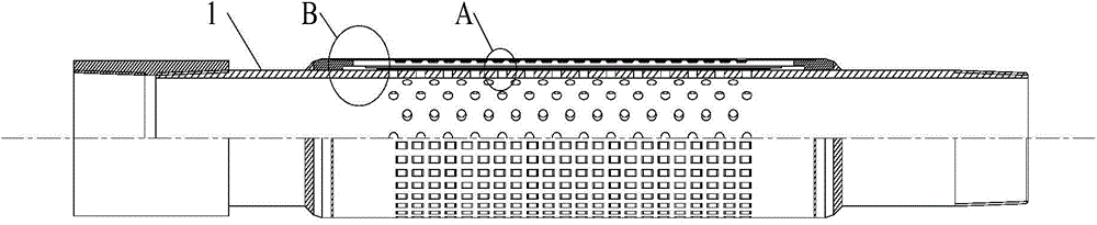 Sand control sieve pipe and manufacturing method of sand control sieve pipe