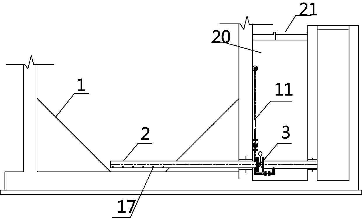 Sludge collection system of sewage treatment biochemical tank