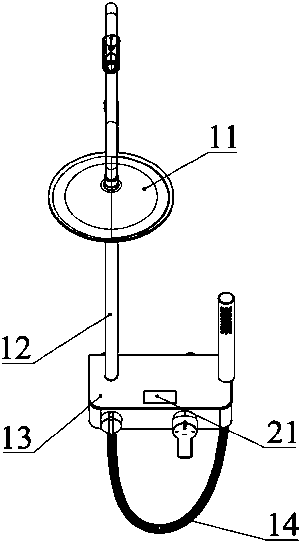 Water mixer, shower and control method thereof