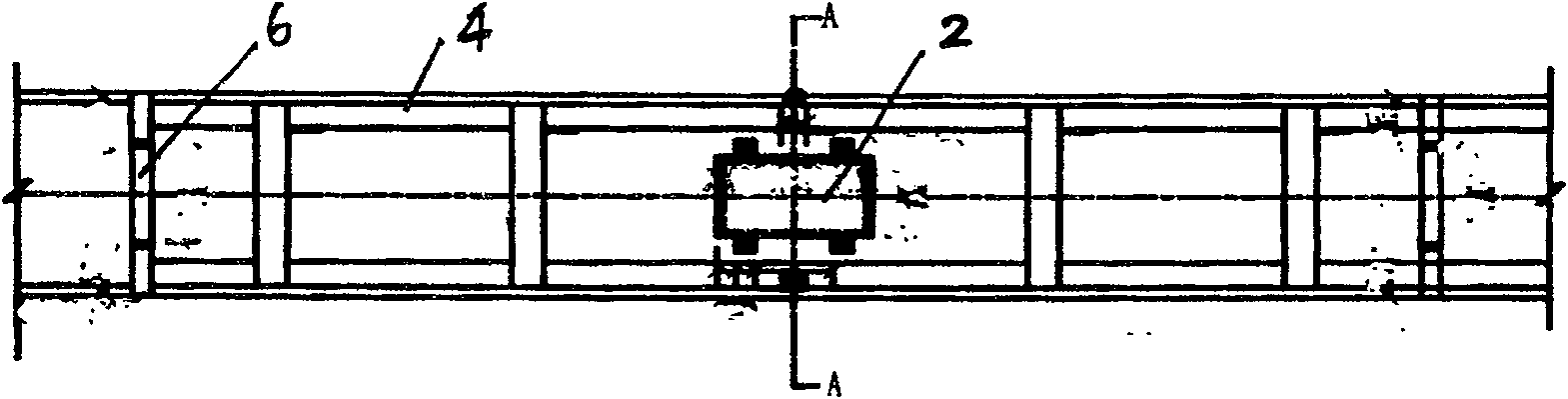 Packaged technology for in situ automatically monitoring underwater groundsill