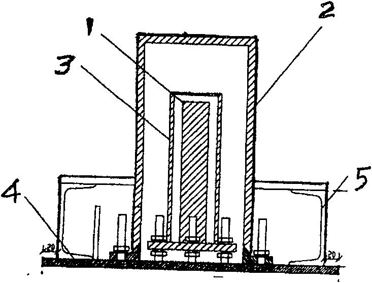 Packaged technology for in situ automatically monitoring underwater groundsill