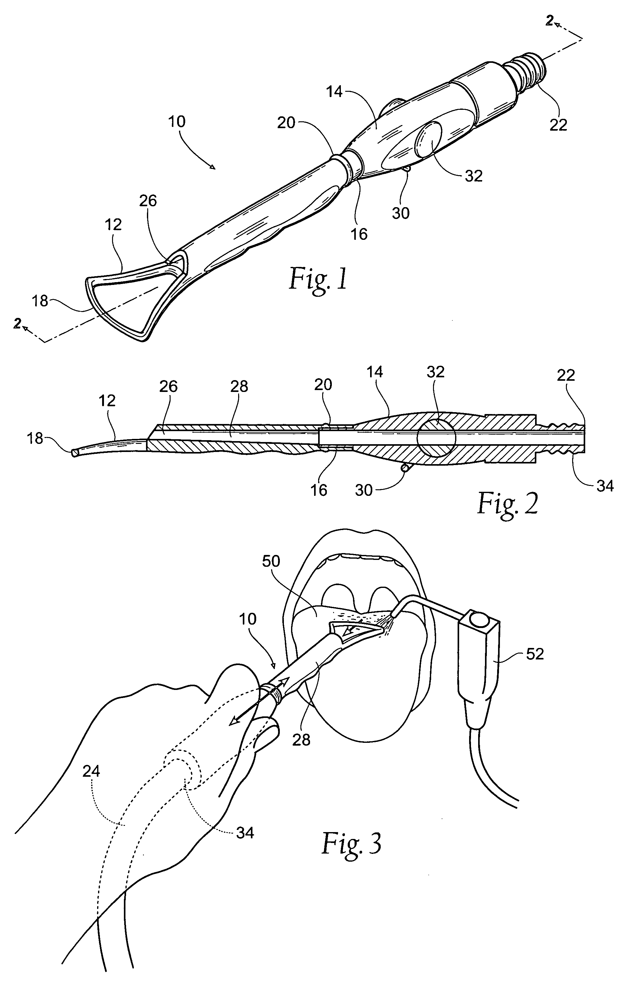 Tongue scraper and suction device