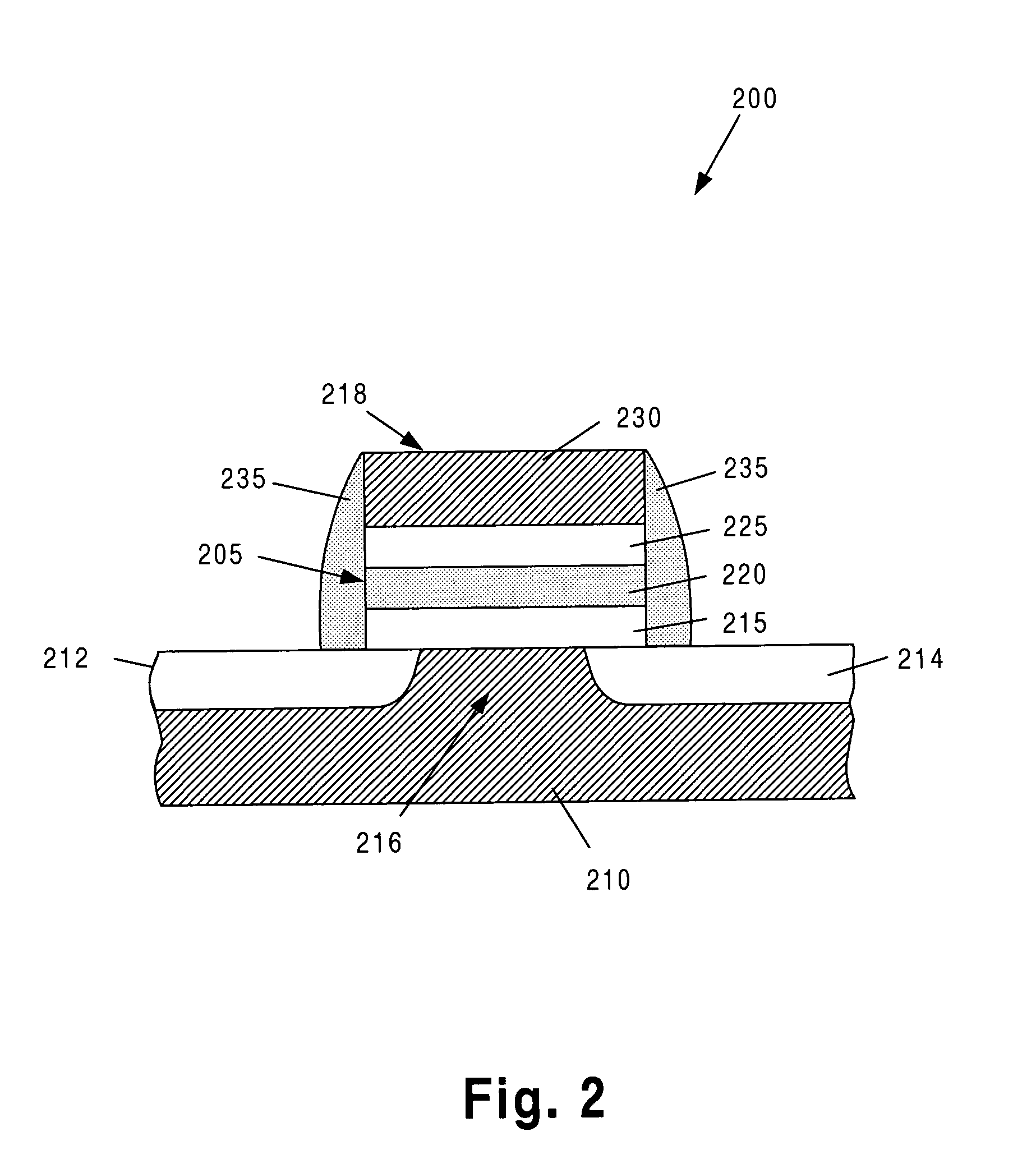 Memory cell structure having nitride layer with reduced charge loss and method for fabricating same