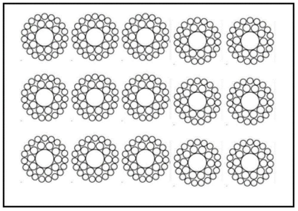 Pattern optimized LED substrate with cone cluster type patterns and LED chip