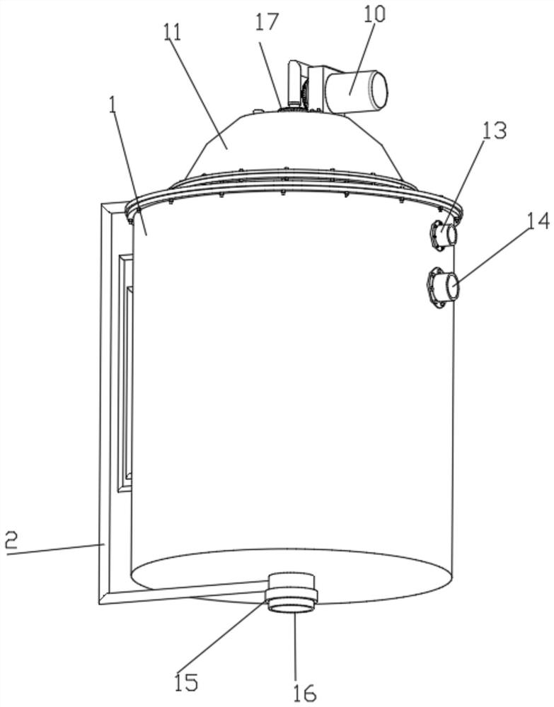 Monopotassium phosphate crystal growth tank