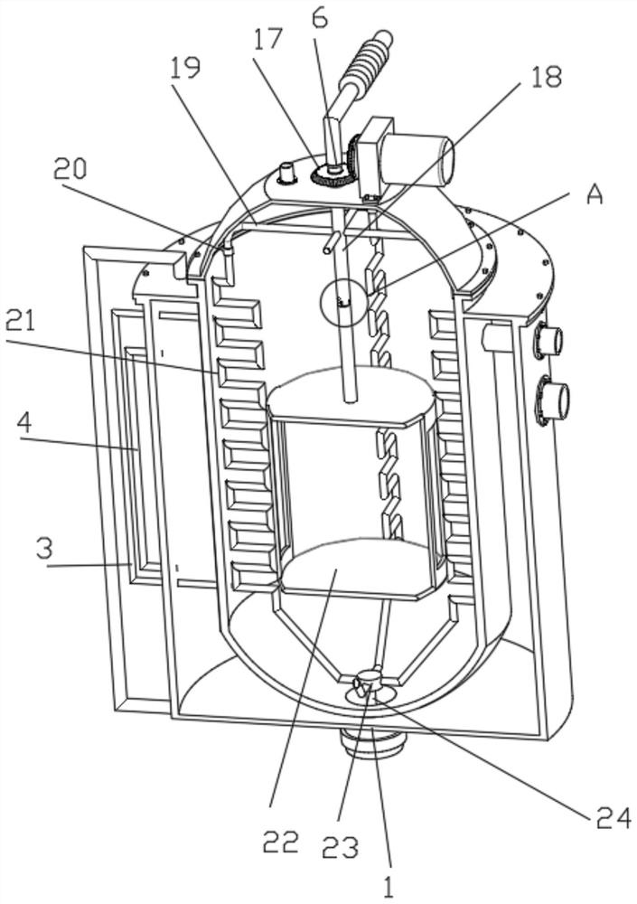 Monopotassium phosphate crystal growth tank