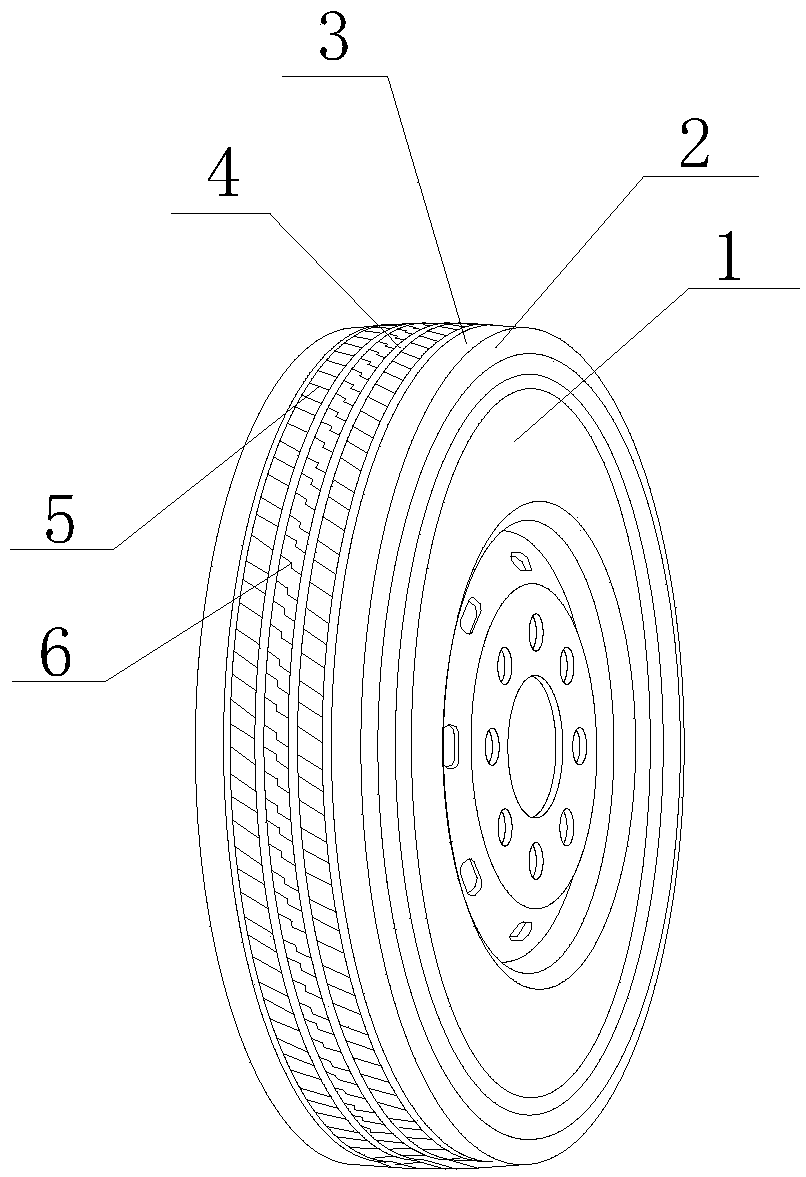 High-performance low-rolling-resistance tire
