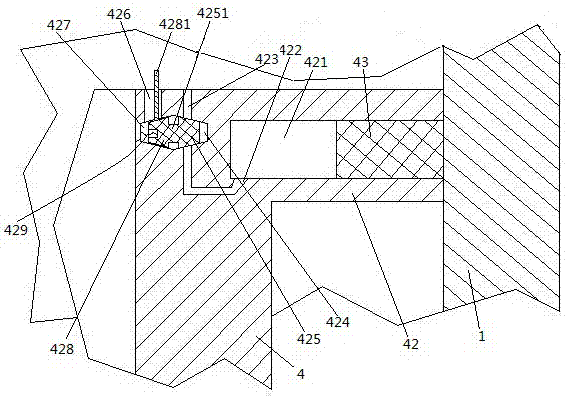 Movable glue barrel