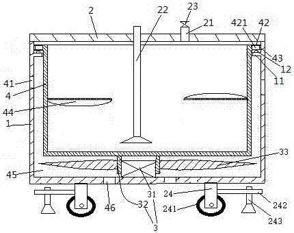 Movable glue barrel