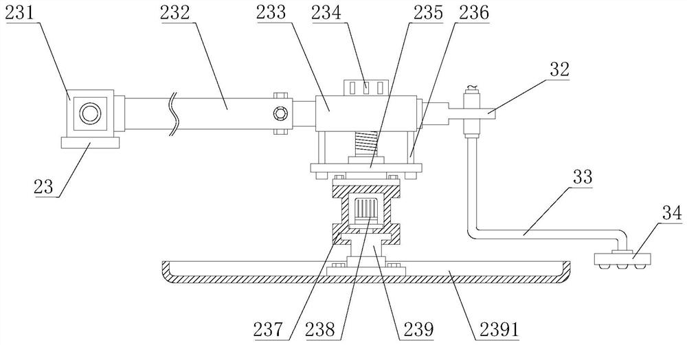 Thermal insulation and sound insulation self-leveling mortar construction trowelling device