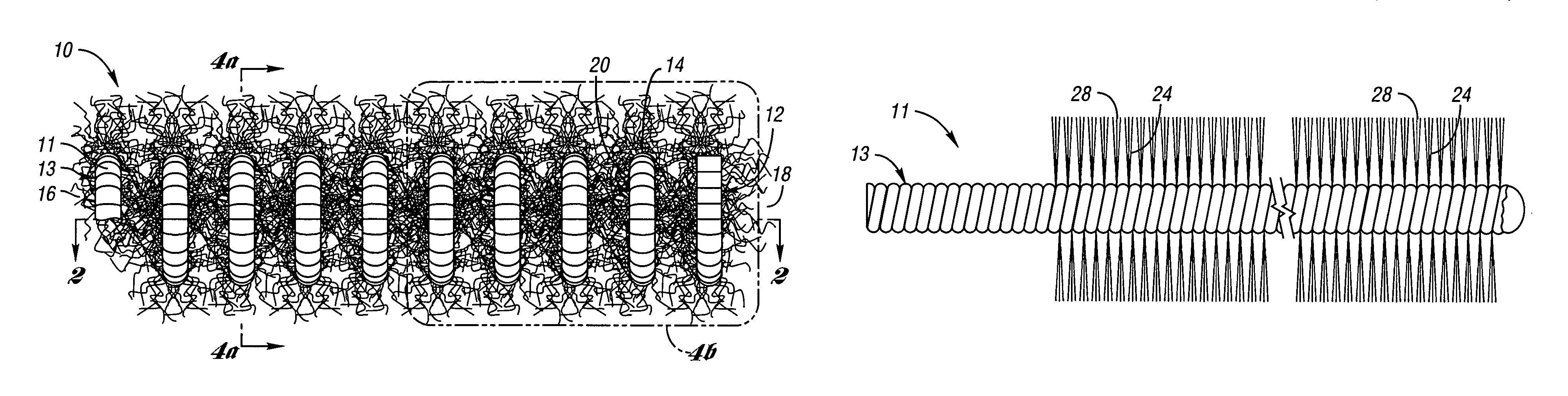 Occluding device and method of occluding fluid flow through a body vessel