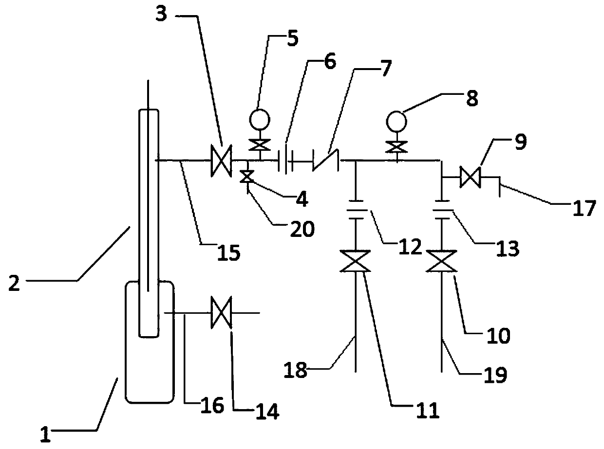 Pumping unit wellhead oil gathering system and using method