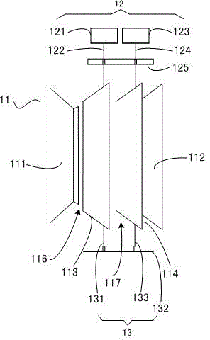 Air supplying device for air conditioner and air conditioner