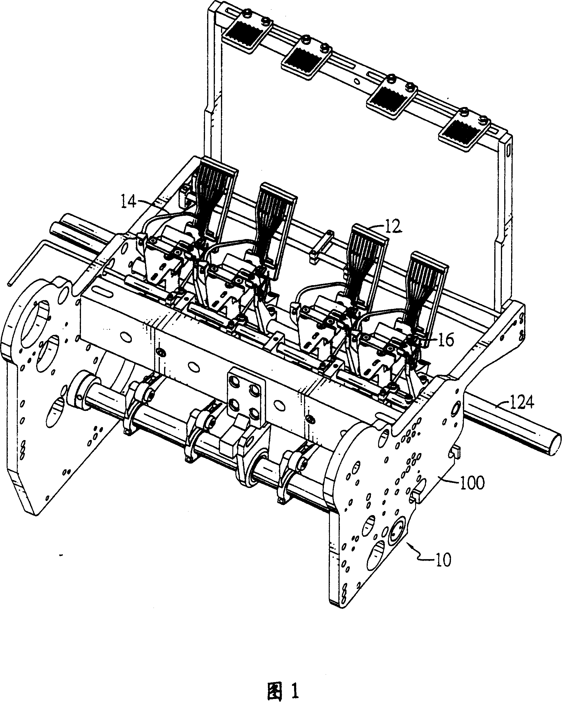 Webbing loom weaving control mechanism