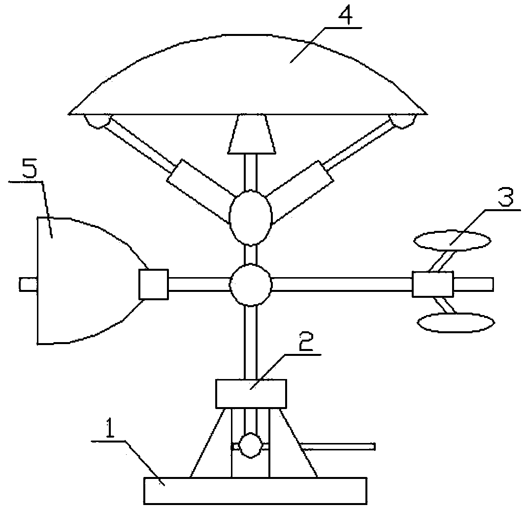 Folding type table lamp