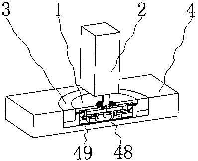 An electronic communication equipment mounting box