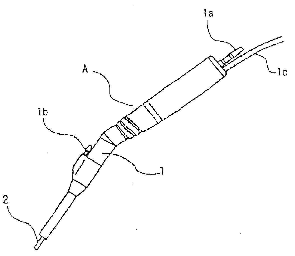Handpiece and horn for ultrasonic surgical instrument