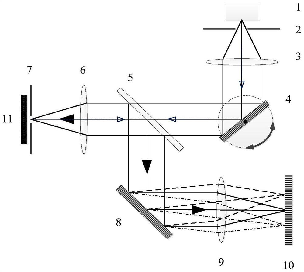 Identification instrument for detecting biological spots on criminal investigation site