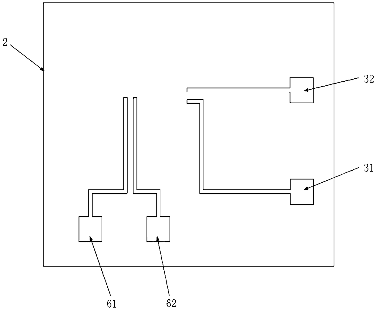 Time-delay inertial microfluidic power connection switch