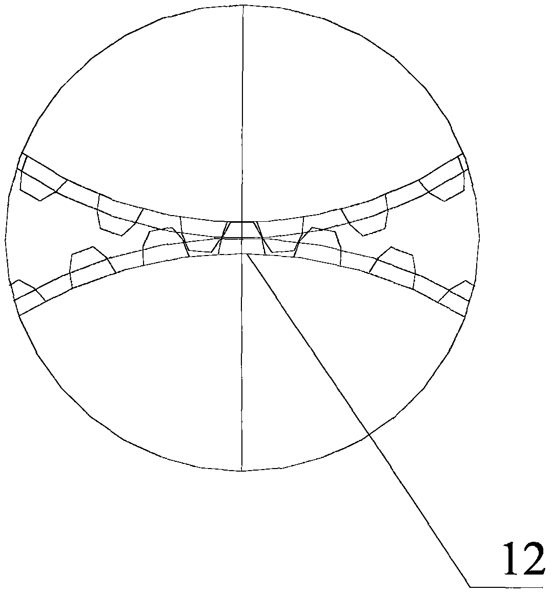 Liquid ring maintenance device for liquid ring transport