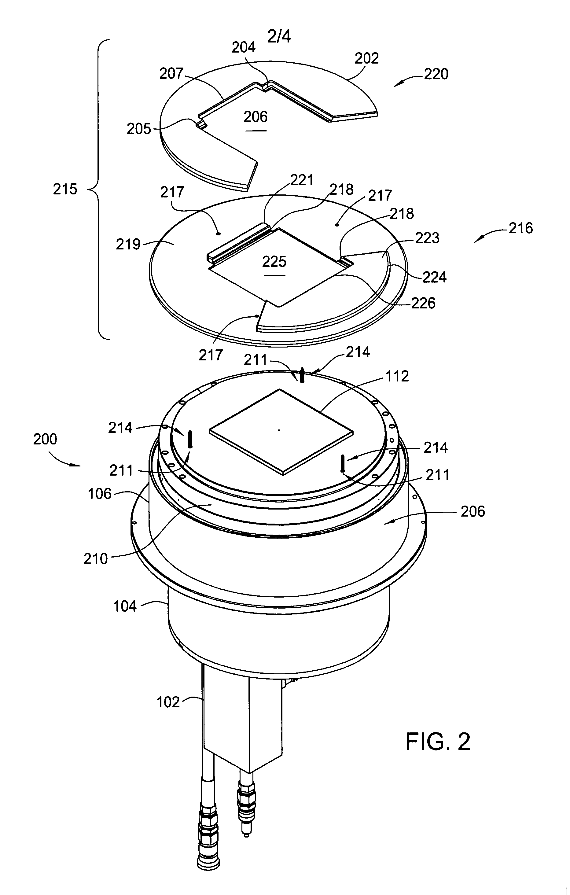 Tuned potential pedestal for mask etch processing apparatus